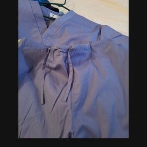 Medical scrubs light blue NWT- see photo. Wholesale price $5 a piece or $10 set